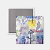 Klee - Unfertige Landschaft Magnet (Vorderseite/Rückseite)