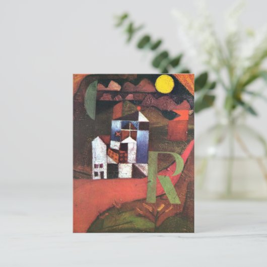 Klee - Villa R Postkarte (Stehend Vorderseite)