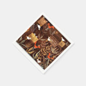Klee - Vogelgarten, berühmtes Kunstwerk, Serviette (Ecke)