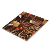 Klee - Vogelgarten Fliese (Seite)