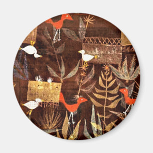 Klee - Vogelgarten Magnet