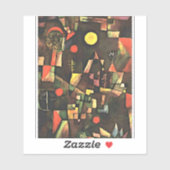 Klee - Vollmond Aufkleber (Blatt)