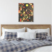 Klee - Vollmond Leinwanddruck (Insitu (Schlafzimmer))