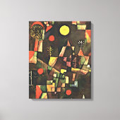 Klee - Vollmond Leinwanddruck (Vorderseite)