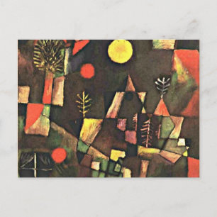 Klee - Vollmond Postkarte