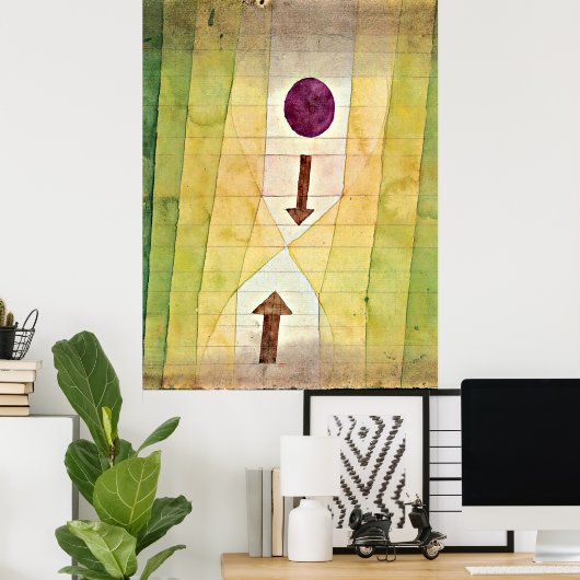 Klee - Vor dem Blitz Poster (Heimbüro)