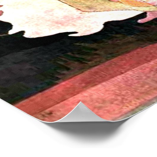 Klee - Vor dem Schnee, 1920 Poster (Ecke)