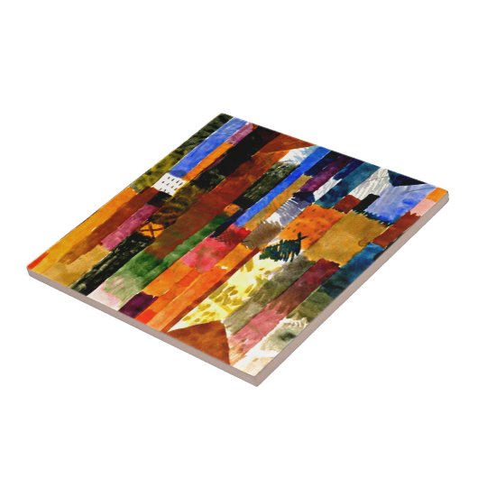 Klee - Vor der Stadt Fliese (Seite)