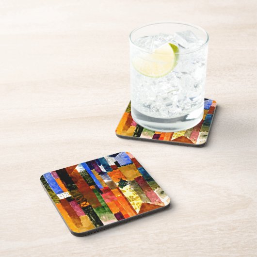 Klee - Vor der Stadt Getränkeuntersetzer (Rechte Seite)