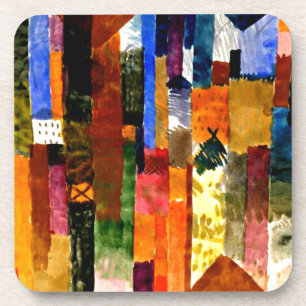 Klee - Vor der Stadt Getränkeuntersetzer