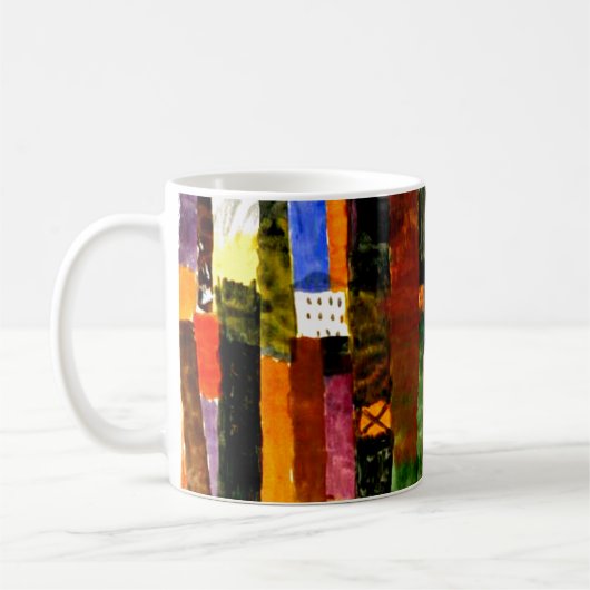 Klee - Vor der Stadt Kaffeetasse (Links)
