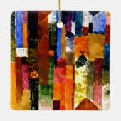 Klee - Vor der Stadt Keramikornament (Rückseite)