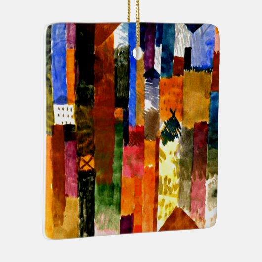 Klee - Vor der Stadt Keramikornament (Rechts)