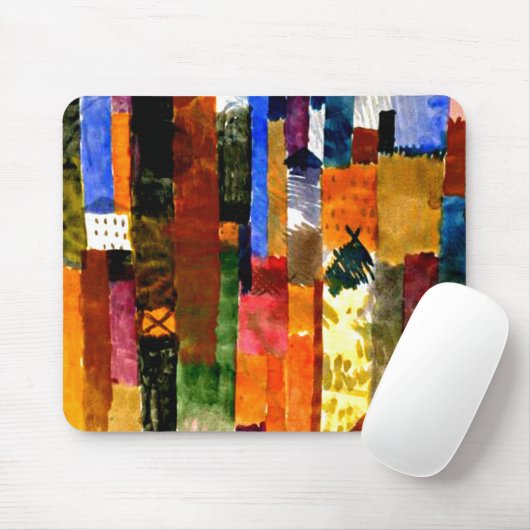Klee - Vor der Stadt Mousepad (Mit Mouse)