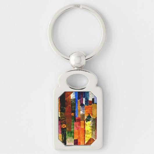 Klee - Vor der Stadt Schlüsselanhänger (Vorderseite)