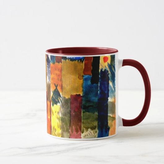 Klee - vor der Stadt, Tasse (Rechts)