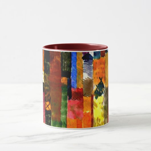 Klee - vor der Stadt, Tasse (Zentrum)