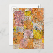 Klee - Vorstädter Idyll (Gartenstadtidyll) Postkarte (Vorne/Hinten)