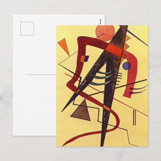 Klee - Warm Feiertagspostkarte (Vorne/Hinten)