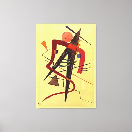 Klee - Warm Leinwanddruck (Vorderseite)