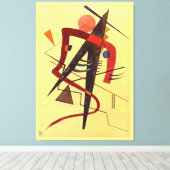 Klee - Warm Leinwanddruck (Insitu (Holzboden))