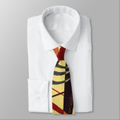 Klee - Warme, farbenfrohe abstrakte Kunst Krawatte (Gebunden)