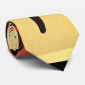 Klee - Warme, farbenfrohe abstrakte Kunst Krawatte (Gerollt)