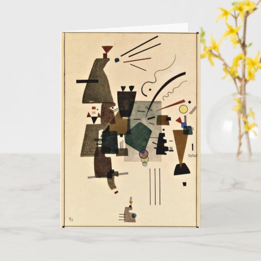 Klee - Warmes Cool Karte (Gelbe Blume)