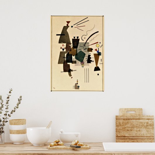 Klee - Warmes Cool Poster (Küche)