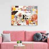 Klee - Wasservögel - Ente, Leinwanddruck (Insitu (Wohnzimmer))