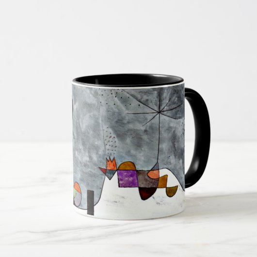 Klee - Winter, beliebte Kunstwerke, Tasse (VorderseiteRechts)