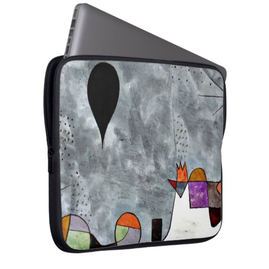 Klee - Winter, beliebtes Gemälde, Laptopschutzhülle (Vorne Rechts)