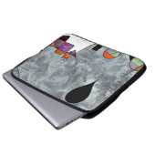 Klee - Winter, beliebtes Gemälde, Laptopschutzhülle (Vorne Knopf)