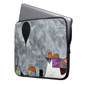 Klee - Winter, beliebtes Gemälde, Laptopschutzhülle (Vorderseite Links)