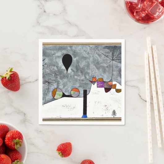 Klee - Winter Serviette (Beispiel)