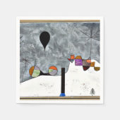 Klee - Winter Serviette (Vorderseite)