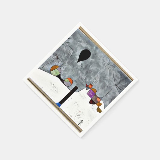 Klee - Winter Serviette (Ecke)