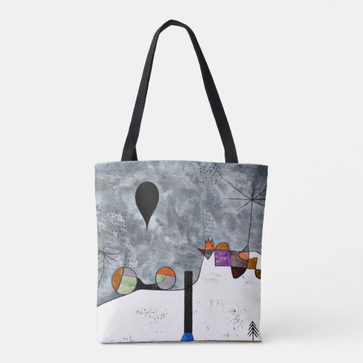 Klee - Winter, Tasche (Rückseite)