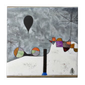 Klee - Wintermalerei Fliese (Vorderseite)