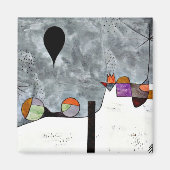 Klee - Wintermalerei Magnet (Vorne)