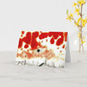 Klee - Wolken über Bor, Karte (Gelbe Blume)