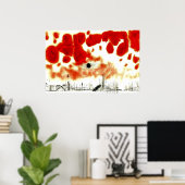 Klee - Wolken über Bor Poster (Heimbüro)