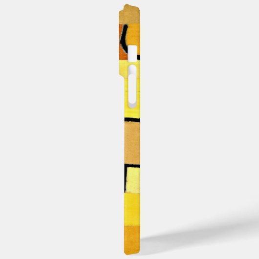 Klee - Zeichen in Gelb Case-Mate iPhone Hülle (Rückseite / Links)