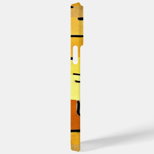 Klee - Zeichen in Gelb Case-Mate iPhone Hülle (Rückseite / Rechts)