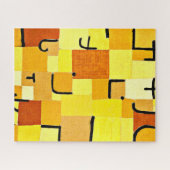 Klee - Zeichen in Gelb Puzzle (Horizontal)