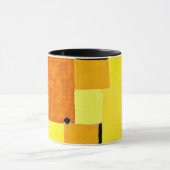 Klee - Zeichen in Gelb Tasse (Zentrum)