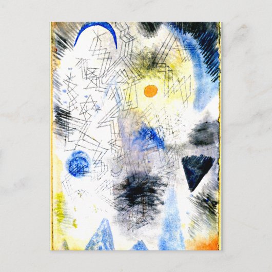 Klee - Ziele im Nebel Postkarte (Vorderseite)