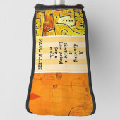 Klee - Zitate und Bilder Golf Headcover (Rotieren 90)