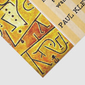 Klee - Zitate und Bilder Seidenpapier (Ausschnitt)