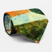 Klee - Zusammensetzung mit dem gelben Halbmond Krawatte (Gerollt)